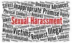 Sexual Assault -- Whistling and Pulling Hand of Minor -- Amounts to harassment, not sexual assault