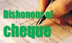 Dishonour of Cheque -- Different Ink Entries -- Signature and particulars in different inks do not invalidate cheque